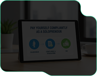 Pay yourself compliantly as a solopreneur